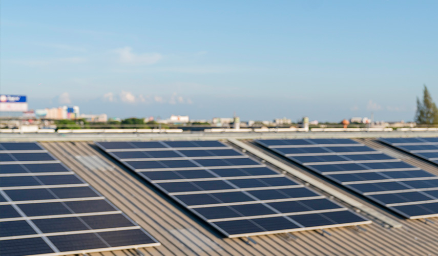 Hệ thống điện mặt trời hòa lưới 10kW trên mái nhà phố tại Hà Nội.