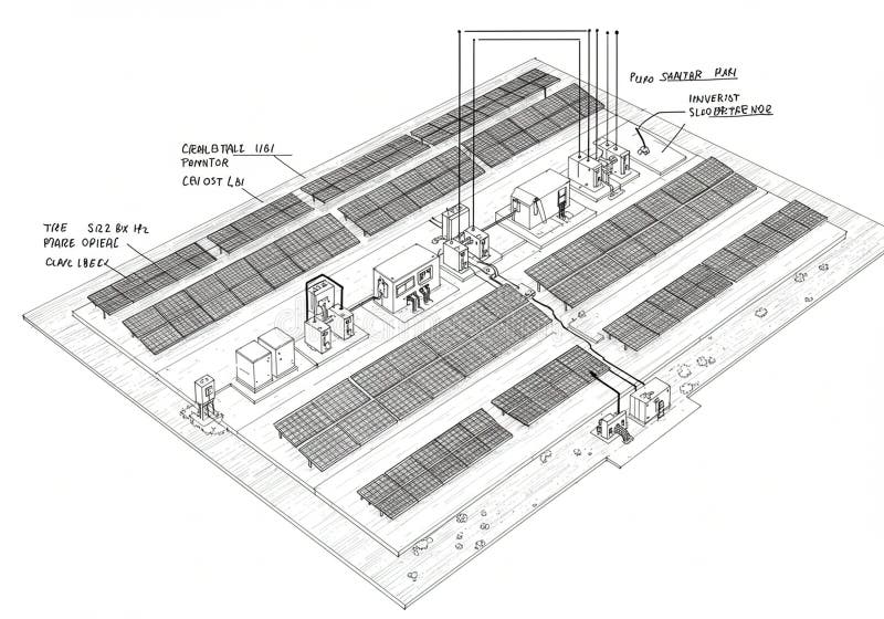 Bố trí tấm pin hợp lý giúp tối ưu sản lượng và thuận tiện bảo trì lâu dài.